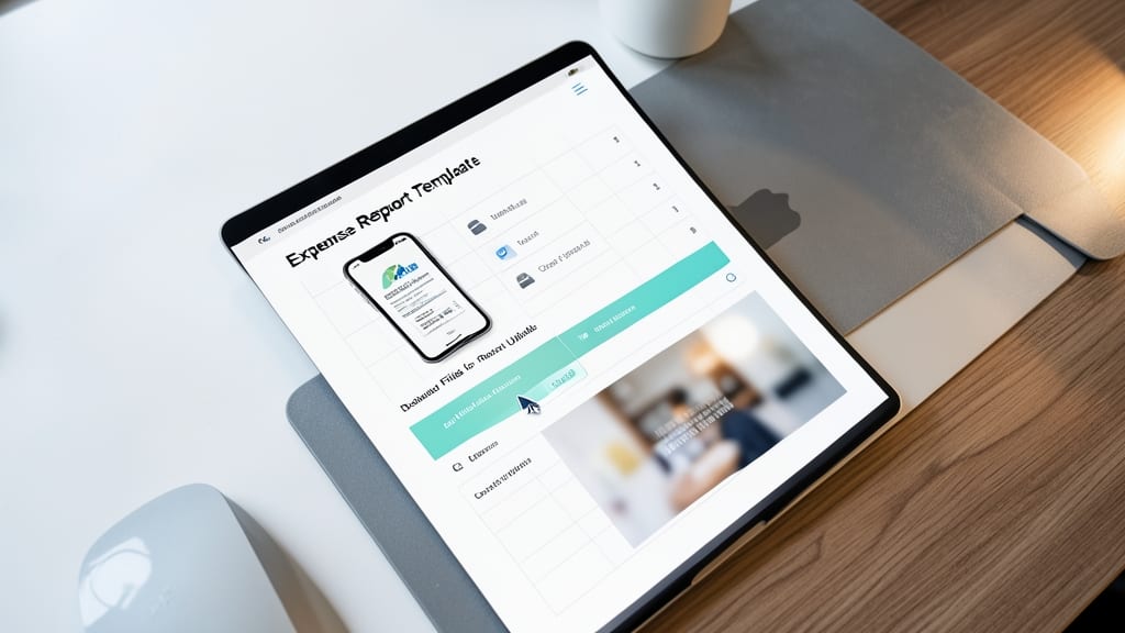Expense Report Template for Reimbursements