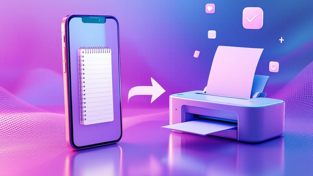 How To Print Notes From iPhone: Instant Backup Without Losing a Single Word