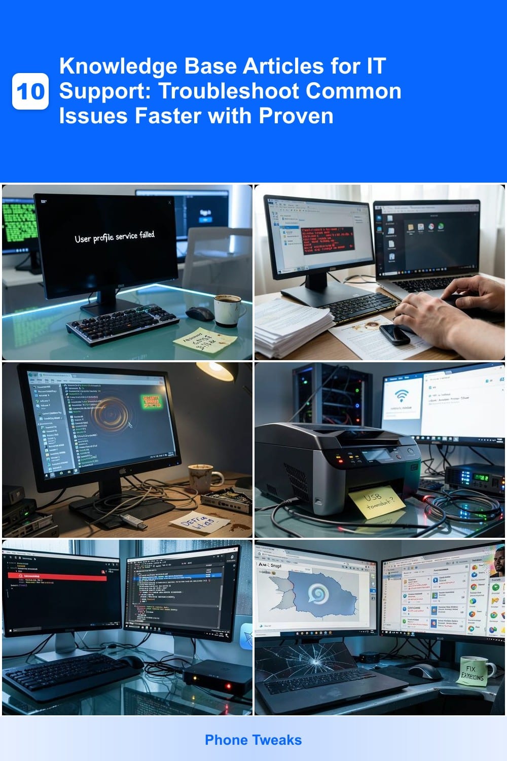10 Knowledge Base Articles for IT Support: Troubleshoot Common Issues Faster with Proven Solutions