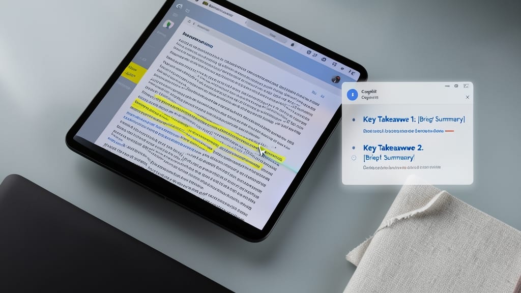 Use Edge's AI-Powered Copilot for Summaries