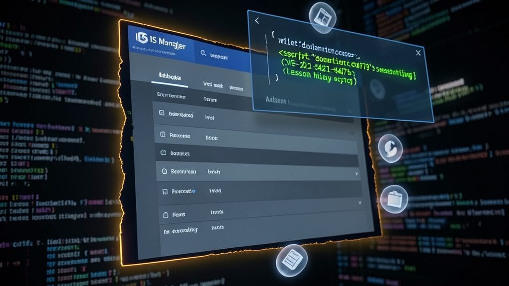 CVE-2021-34478: Cross-Site Scripting in IIS Manager